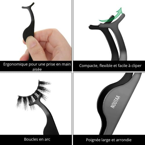 Applicateur Faux-Cils – Outil facile à utiliser pour une application parfaite