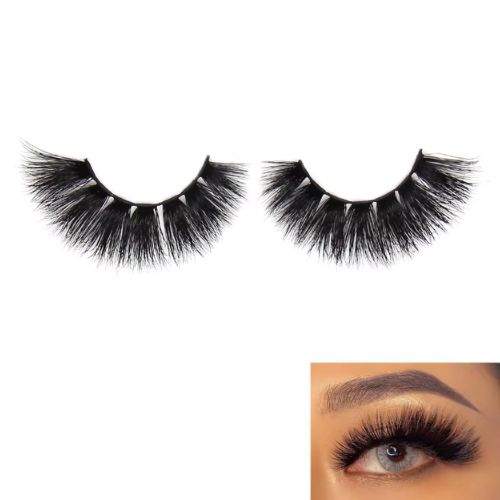 Faux cils effet structuré – Nicole | Regard intense et élégant