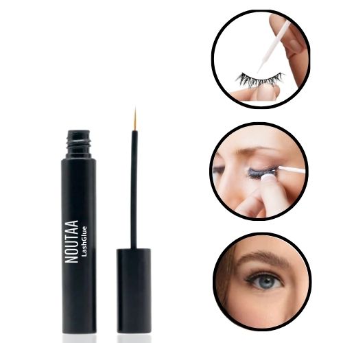 Lash Glue – Colle pour faux cils longue tenue et application facile