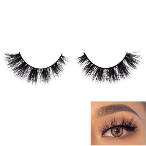 Faux cils Vanessa par Noutaa – effet naturel et volume, léger, réutilisables / Vanessa natural false lashes by Noutaa – volumizing light and reusable