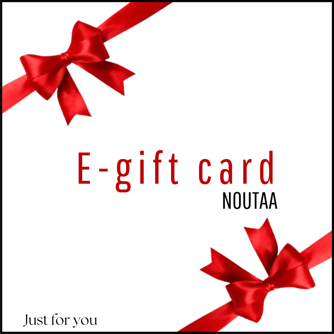 E-Carte Cadeau Noutaa – Offrez la liberté de choisir