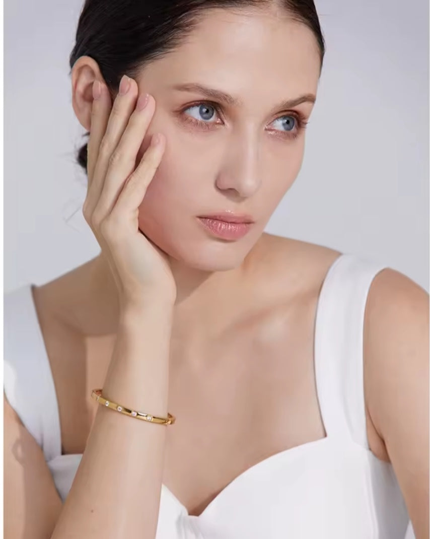 Bracelet Jonc Céleste